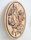Wandbild Pferd mit Mädchen